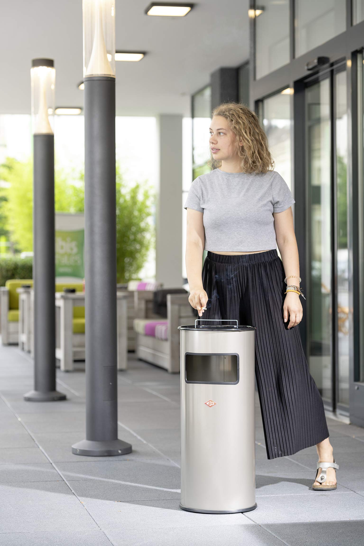 Amazon.co.jp: WESCO (ウェスコ) スモーキングスタンド ラージ 50L